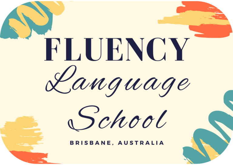 Fluency School's First Logo